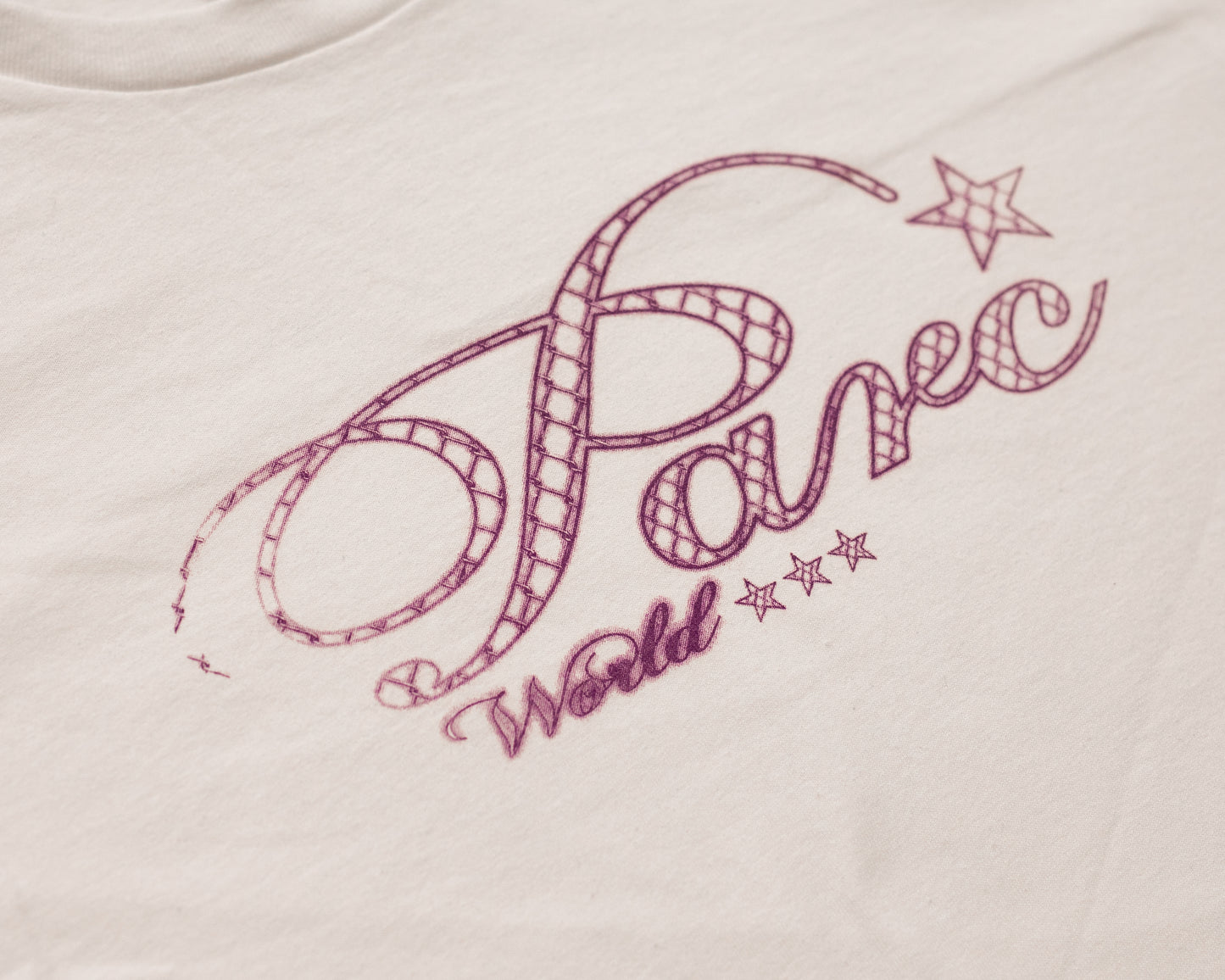 Chain Link Tee - White