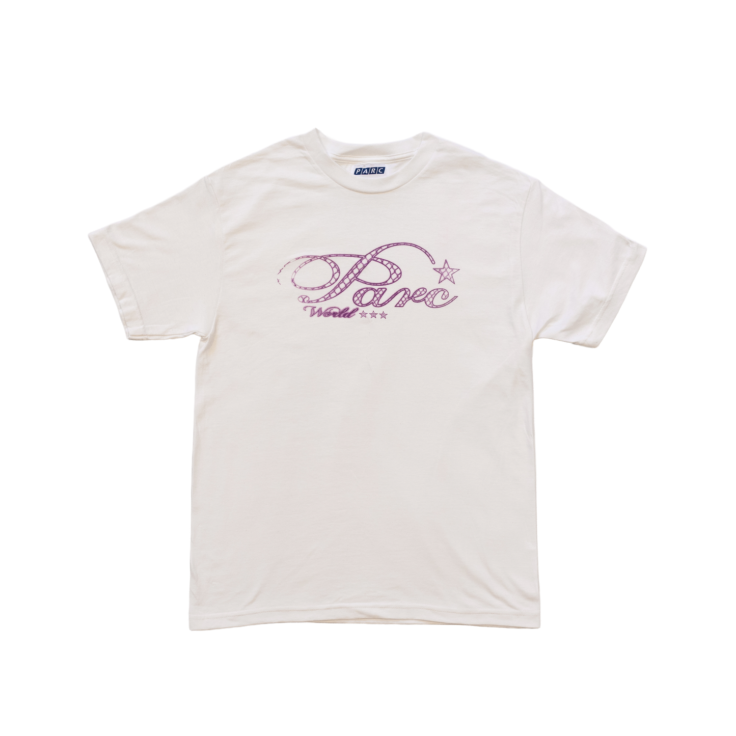 Chain Link Tee - White